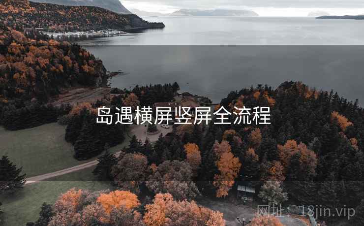 岛遇横屏竖屏全流程