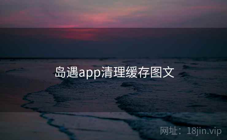 岛遇app清理缓存图文