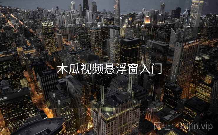 木瓜视频悬浮窗入门