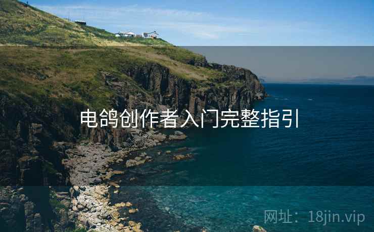 电鸽创作者入门完整指引