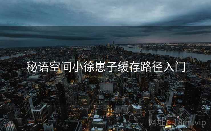 秘语空间小徐崽子缓存路径入门