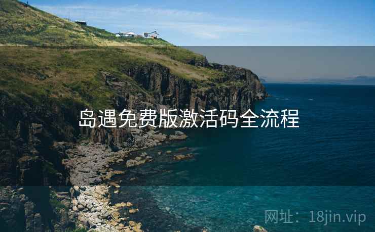 岛遇免费版激活码全流程