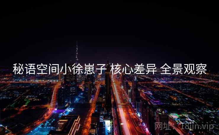 秘语空间小徐崽子 核心差异 全景观察